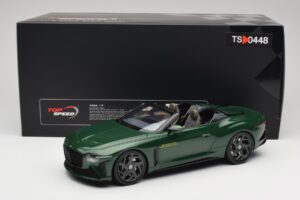Bentley Mulliner Bacalar Scarab Green TopSpeed 1:18 TS0448 Sveķi — attēls 6 no 6