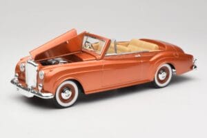 Bentley Type S2 Mulliner Kabriolets Tudor Oranžs Metāliski Solido 1:18 8007 Metāls — attēls 2 no 8