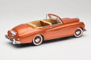 Bentley Type S2 Mulliner Kabriolets Tudor Oranžs Metāliski Solido 1:18 8007 Metāls — attēls 3 no 8