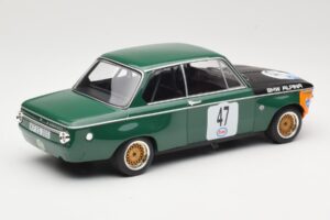 BMW 1600-2 BMW Alpina #47 P. Meyer Internationales ADAC Eifelrennen Nurburgring 1971 Minichamps 1:18 155712647 Metāls — attēls 2 no 6