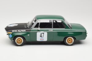 BMW 1600-2 BMW Alpina #47 P. Meyer Internationales ADAC Eifelrennen Nurburgring 1971 Minichamps 1:18 155712647 Metāls — attēls 3 no 6