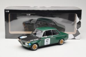 BMW 1600-2 BMW Alpina #47 P. Meyer Internationales ADAC Eifelrennen Nurburgring 1971 Minichamps 1:18 155712647 Metāls — attēls 6 no 6