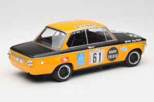 BMW 1600-2 BMW Alpina #61 R. Herzog / N. Lauda DNF 6 Hours Nurburgring 1970 Minichamps 1:18 155702661 Metāls — attēls 2 no 6