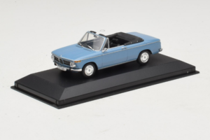 BMW 1600 Kabriolets Zils Minichamps 1:43 80420396188 Metāls — attēls 2 no 4