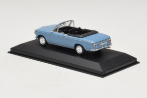 BMW 1600 Kabriolets Zils Minichamps 1:43 80420396188 Metāls — attēls 3 no 4