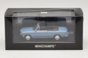BMW 1600 Kabriolets Zils Minichamps 1:43 80420396188 Metāls — attēls 4 no 4