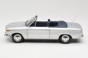 BMW 1600 Kabriolets Sudrabs Minichamps 1:18 80430145819 Metāls — attēls 4 no 8