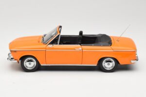 BMW 1600 E10 Kabriolets Oranžs Minichamps 1:18 100021030 Metāls — attēls 4 no 8