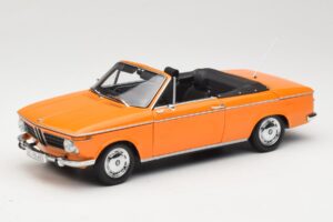 BMW 1600 E10 Kabriolets Oranžs Minichamps 1:18 100021030 Metāls