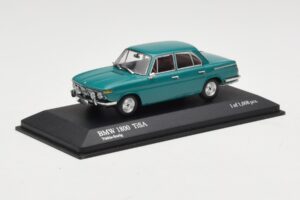 BMW 1800 TI/SA Tumšzaļš Minichamps 1:43 403025103 Metāls — attēls 2 no 4