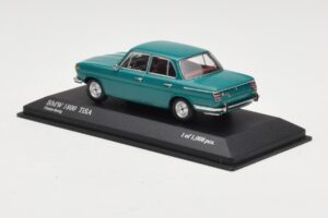 BMW 1800 TI/SA Tumšzaļš Minichamps 1:43 403025103 Metāls — attēls 3 no 4