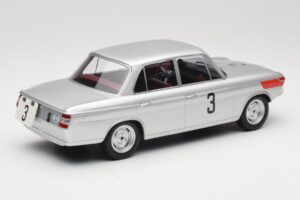 BMW 1800 TiSA #3 D. Glemser / J. Ickx 24 Hours of Spa 1965 Minichamps 1:18 155652903 Metāls — attēls 2 no 6