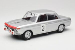 BMW 1800 TiSA #3 D. Glemser / J. Ickx 24 Hours of Spa 1965 Minichamps 1:18 155652903 Metāls