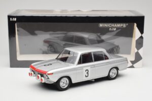 BMW 1800 TiSA #3 D. Glemser / J. Ickx 24 Hours of Spa 1965 Minichamps 1:18 155652903 Metāls — attēls 6 no 6