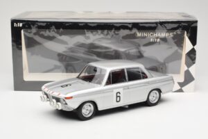 BMW 1800 TiSA #6 J. Munaron / K. Eppelein 24 Hours of Spa 1965 Minichamps 1:18 155652906 Metāls — attēls 6 no 6