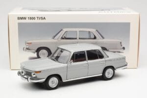 BMW 1800 TiSA Bernina Pelēks AUTOart 1:18 70621 Metāls — attēls 8 no 8