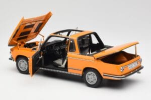 BMW 2002 E10 Kabriolets Colorado Oranžs AUTOart 1:18 80430300713 Metāls — attēls 5 no 8