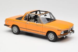 BMW 2002 E10 Kabriolets Colorado Oranžs AUTOart 1:18 80430300713 Metāls — attēls 6 no 8