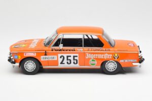 BMW 2002 Jagermeister #255 W. Stiller Rally Monte Carlo 1973 IXO 1:18 18RMC165 Metāls — attēls 3 no 6