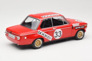 BMW 2002 Jockey Racing #33 B. Tobiasson / L. Nordstrom 6 Hours Nurburgring 1972 Minichamps 1:18 155722633 Metāls — attēls 2 no 6