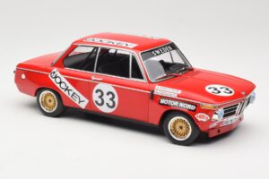 BMW 2002 Jockey Racing #33 B. Tobiasson / L. Nordstrom 6 Hours Nurburgring 1972 Minichamps 1:18 155722633 Metāls — attēls 4 no 6