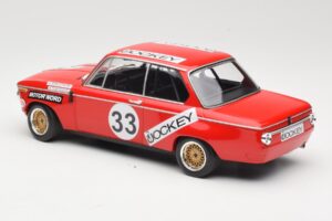 BMW 2002 Jockey Racing #33 B. Tobiasson / L. Nordstrom 6 Hours Nurburgring 1972 Minichamps 1:18 155722633 Metāls — attēls 5 no 6
