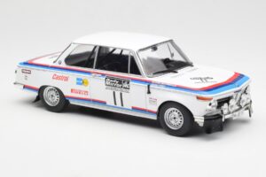 BMW 2002 #11 A. Warmbold / J. Todt RAC Rally 1973 IXO 1:18 18RMC164 Metāls — attēls 4 no 6