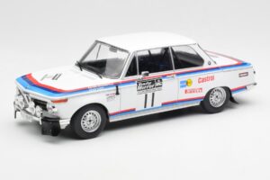 BMW 2002 #11 A. Warmbold / J. Todt RAC Rally 1973 IXO 1:18 18RMC164 Metāls
