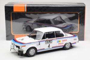 BMW 2002 #4 B. Waldegard / H. Thorzelius RAC Rally 1973 IXO 1:18 18RMC163 Metāls — attēls 6 no 6
