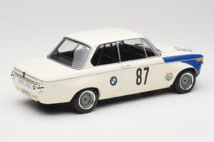 BMW 2002 Tii E10 #87 H. Hahne Grand Prix Brno 1969 Minichamps 1:18 155692787 Metāls — attēls 2 no 6