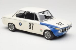 BMW 2002 Tii E10 #87 H. Hahne Grand Prix Brno 1969 Minichamps 1:18 155692787 Metāls — attēls 4 no 6