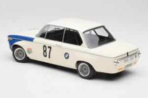 BMW 2002 Tii E10 #87 H. Hahne Grand Prix Brno 1969 Minichamps 1:18 155692787 Metāls — attēls 5 no 6