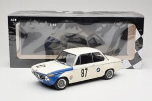 BMW 2002 Tii E10 #87 H. Hahne Grand Prix Brno 1969 Minichamps 1:18 155692787 Metāls — attēls 6 no 6