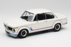 BMW 2002 Tii Turbo Alpine White Minichamps 1:18 155026200 Metāls