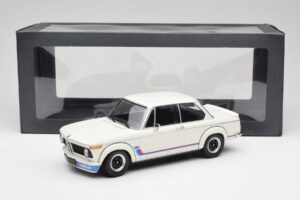 BMW 2002 Tii Turbo Alpine White Minichamps 1:18 155026200 Metāls — attēls 6 no 6