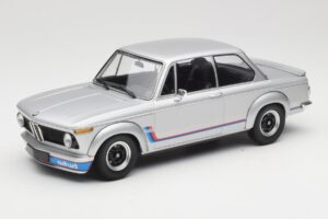 BMW 2002 Turbo E10 Sudrabs Minichamps 1:18 155026201 Metāls