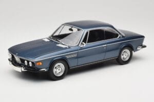 BMW 2800 CS E9 Zils Metaliks Minichamps 1:18 155028032 Metāls