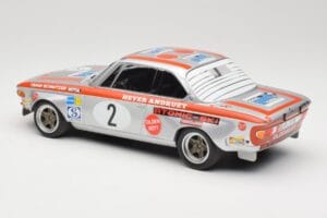 BMW 2800 CS E9 #2 Team Schnitzer J. Fitzpatrick / H. Heyer Winners Grand Prix Touring Cars Nurburgring 1972 Minichamps 1:18 1 — attēls 5 no 6