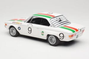 BMW 2800 CS E9 #9 Castrol BMW T. Moorkens / E. Haxhe 24 Hours of Spa 1971 Minichamps 1:18 155712709 Metāls — attēls 5 no 6