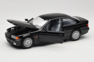 BMW 3 Series E36 Coupe Melns UT Models 1:18 BMW009 Metāls — attēls 2 no 8
