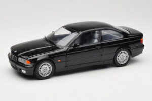 BMW 3 Series E36 Coupe Melns UT Models 1:18 BMW009 Metāls