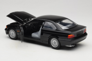 BMW 3 Series E36 Coupe Melns UT Models 1:18 BMW009 Metāls — attēls 5 no 8
