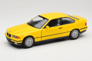 BMW 3 Series E36 Coupe Dzeltens UT Models 1:18 180023320 Metāls