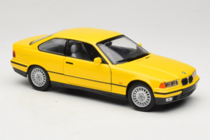 BMW 3 Series E36 Coupe Dzeltens UT Models 1:18 180023320 Metāls — attēls 6 no 8