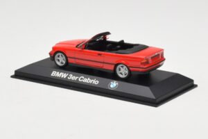 BMW 3 Series E30 Kabriolets Sarkans Minichamps 1:43 80429421500 Metāls — attēls 3 no 4