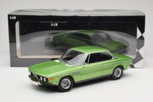 BMW 3.0 CSi E9 Green Metallic Minichamps 1:18 155028034 Metāls — attēls 6 no 6