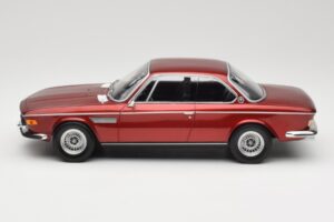 BMW 3.0 CSi E9 Red Metallic Minichamps 1:18 155028031 Metāls — attēls 3 no 6