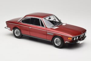 BMW 3.0 CSi E9 Red Metallic Minichamps 1:18 155028031 Metāls — attēls 4 no 6
