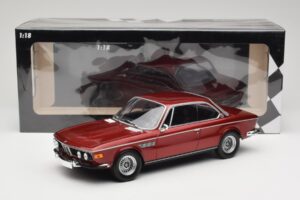 BMW 3.0 CSi E9 Red Metallic Minichamps 1:18 155028031 Metāls — attēls 6 no 6
