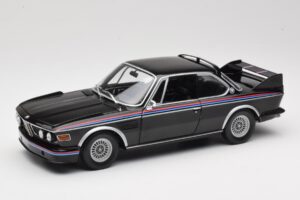 BMW 3.0 CSL E9 Melns Minichamps 1:18 180029025 Metāls